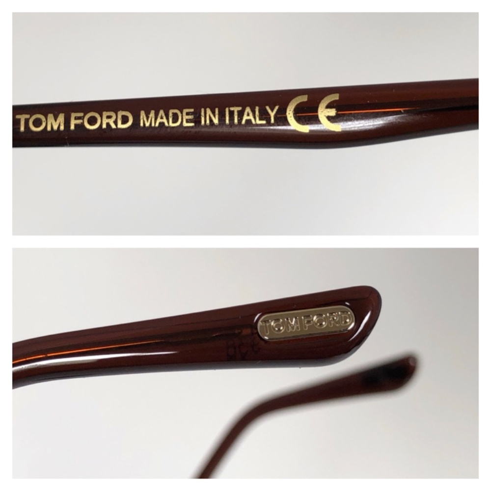 New TOM FORD Brown Rounded Sunglasses 807-K - Picture 9 of 16